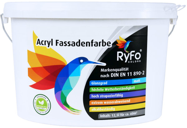 RyFo Colors Acryl Fassadenfarbe 12,5l