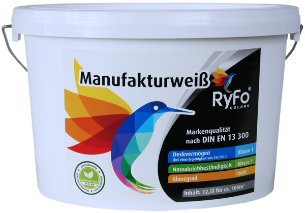 RyFo Colors Manufakturwei&szlig; 12,5l