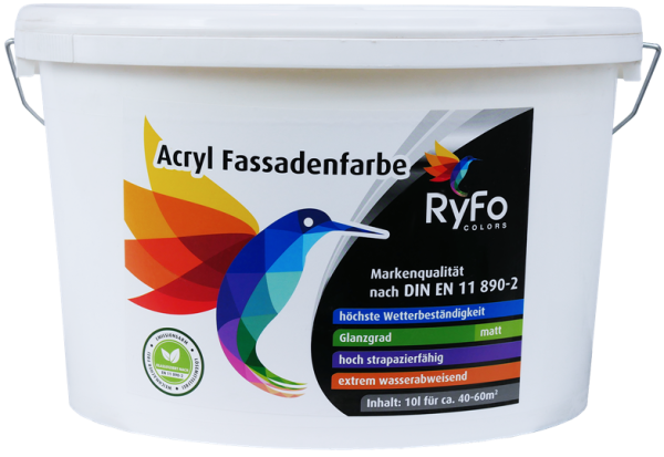 RyFo Colors Acryl Fassadenfarbe 10l