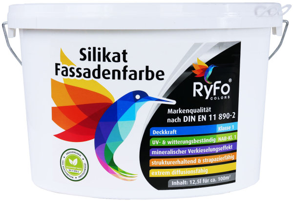 RyFo Colors Silikat Fassadenfarbe 12,5l