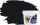 RyFo Colors Manufakturweiß Trend Schwarz 3l, 1 L ca. 8 m²