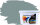 RyFo Colors Manufakturweiß Trend Fjordgrau 10l, 1 L ca. 8 m²