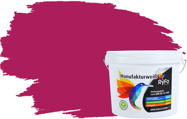 RyFo Colors Manufakturweiß Trend Bougainvillearot 3l