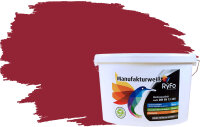 RyFo Colors Manufakturweiß Trend Kirschrot 10l, 1 L...