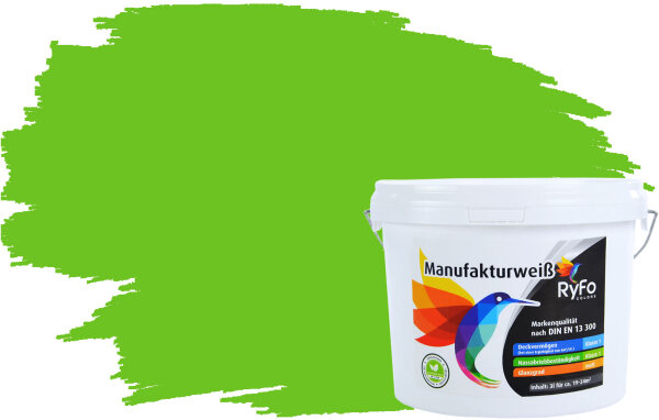 Manufakturweiß Trend Limettengrün 3l, 1 L reicht für ca. 8 m²