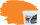 RyFo Colors Manufakturweiß Trend Sanddorn 3l, 1 L ca. 8 m²