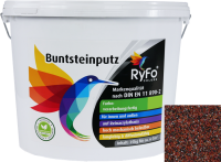 RyFo Colors Buntsteinputz Classic Line 101: orange/schwarz/weiß 25kg
