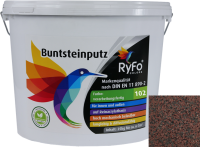 RyFo Colors Buntsteinputz Classic Line 102: rot/anthrazit 25kg