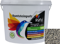RyFo Colors Buntsteinputz Classic Line 108: grau/schwarz/wei&szlig; 25kg