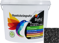 RyFo Colors Buntsteinputz Classic Line 109: schwarz/weiß 25kg