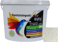 RyFo Colors Buntsteinputz Glitzereffekt 201: weiß 25kg
