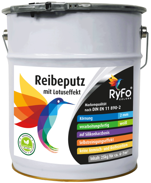 RyFo Colors Reibeputz mit Lotuseffekt 2mm 25kg