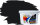 RyFo Colors Silikonharz Fassadenfarbe Lotuseffekt Trend  Schwarz 10l