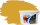 RyFo Colors Silikonharz Fassadenfarbe Lotuseffekt Trend  Currygelb 10l