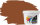 RyFo Colors Silikonharz Fassadenfarbe Lotuseffekt Trend  Nussbaum 3l