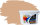 RyFo Colors Silikonharz Fassadenfarbe Lotuseffekt Trend  Nudebraun 10l