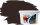 RyFo Colors Silikonharz Fassadenfarbe Lotuseffekt Trend  Schwarzbraun 10l