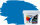 RyFo Colors Silikonharz Fassadenfarbe Lotuseffekt Trend  Himmelblau 6l