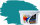 RyFo Colors Silikonharz Fassadenfarbe Lotuseffekt Trend  T&uuml;rkisblau 10l