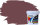 RyFo Colors Silikonharz Fassadenfarbe Lotuseffekt Trend  Bordeauxbraun 1l