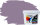 RyFo Colors Silikonharz Fassadenfarbe Lotuseffekt Trend  Blasslila 6l