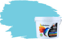 Seidenlatex Trend Himmelblau 3l, 1 L reicht für ca....