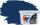 RyFo Colors Seidenlatex Trend Marineblau 12,5l
