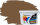 RyFo Colors Seidenlatex Trend Dunkelbraun 12,5l