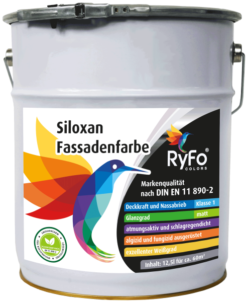 RyFo Colors Siloxan Fassadenfarbe 12,5l