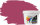 RyFo Colors Silikonharz Fassadenfarbe Lotuseffekt Trend Fuchsiarot 3l