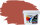 RyFo Colors Silikonharz Fassadenfarbe Lotuseffekt Trend Terracottabraun 6l