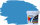 RyFo Colors Silikonharz Fassadenfarbe Lotuseffekt Trend  Franz&ouml;sischblau 1l