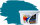 RyFo Colors Silikonharz Fassadenfarbe Lotuseffekt Trend Dunkelt&uuml;rkis 10l