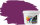 RyFo Colors Silikonharz Fassadenfarbe Lotuseffekt Trend Aubergine 3l