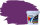 RyFo Colors Silikonharz Fassadenfarbe Lotuseffekt Trend Deep Purple-Lila 1l