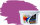 RyFo Colors Silikonharz Fassadenfarbe Lotuseffekt Trend Krokusviolett 10l