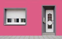RyFo Colors Silikonharz Fassadenfarbe Lotuseffekt Trend Pink 1l