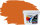 RyFo Colors Silikonharz Fassadenfarbe Lotuseffekt Trend Aprikose 6l
