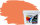 RyFo Colors Silikonharz Fassadenfarbe Lotuseffekt Trend Korallenorange 6l