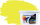 RyFo Colors Manufakturweiß Trend Schwefelgelb 10l, 1 L ca. 8 m²