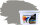 RyFo Colors Manufakturweiß Trend Steingrau 10l, 1 L ca. 8 m²