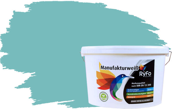 Manufakturweiß Trend Lichtgrün 10l, 1 L reicht für ca. 8 m²