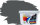 RyFo Colors Silikonharz Fassadenfarbe Lotuseffekt Trend  Verkehrsgrau 12,5l