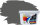 RyFo Colors Silikonharz Fassadenfarbe Lotuseffekt Trend  Dunkelgrau 12,5l