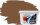 RyFo Colors Silikonharz Fassadenfarbe Lotuseffekt Trend  Kastanienbraun 12,5l
