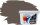 RyFo Colors Silikonharz Fassadenfarbe Lotuseffekt Trend  Trüffelbraun 12,5l