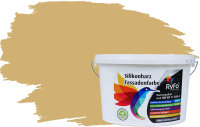 RyFo Colors Silikonharz Fassadenfarbe Lotuseffekt Trend  Sandgelb 12,5l